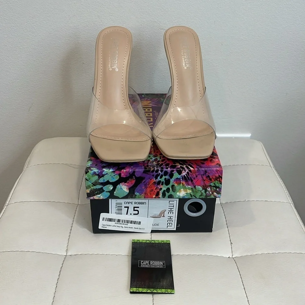 Sexy Nude Heel size 7.5
